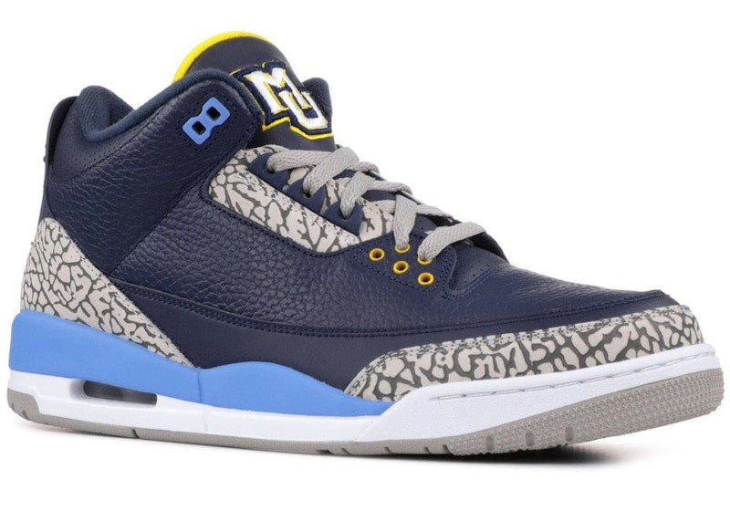 Jordan 3 Retro Marquette PE