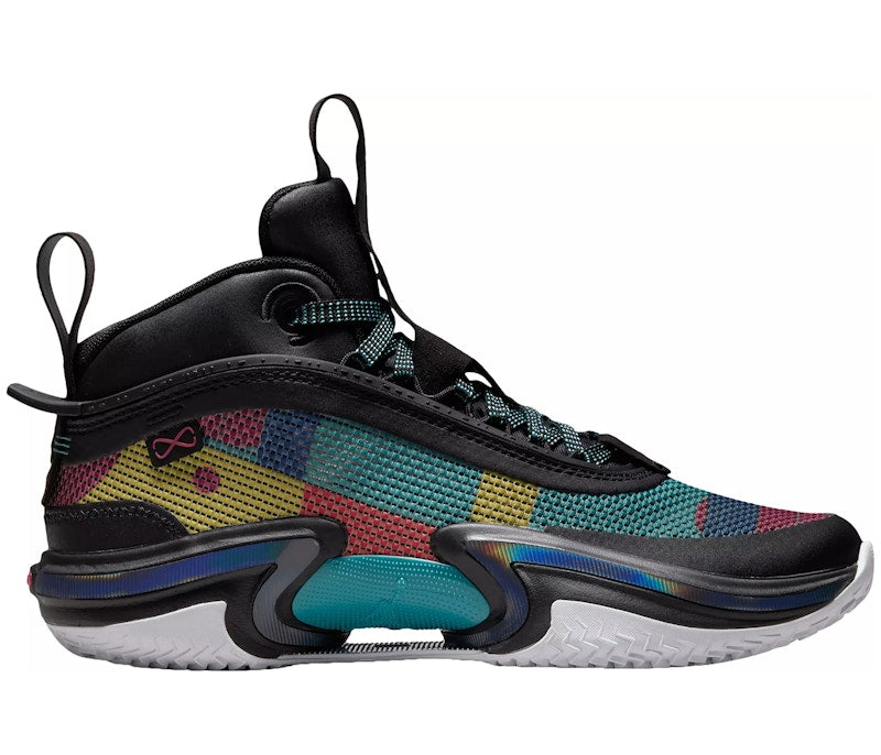 Jordan 36 Black Multi-Color (GS)