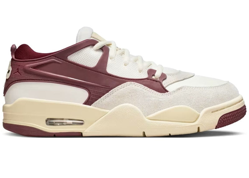 Jordan 4 RM Sail Dark Team Red Coconut Milk (Women's)