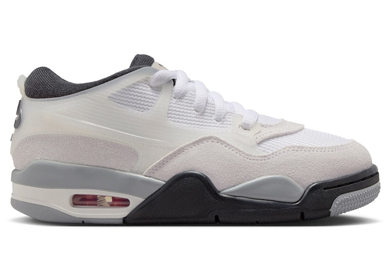 Jordan 4 RM White Light Smoke Grey Black (GS)