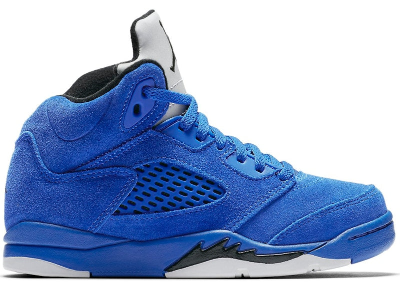 Jordan 5 Retro Blue Suede (PS)