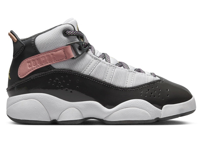 Jordan 6 Rings White Red Stardust Vapor Green Anthracite (PS)