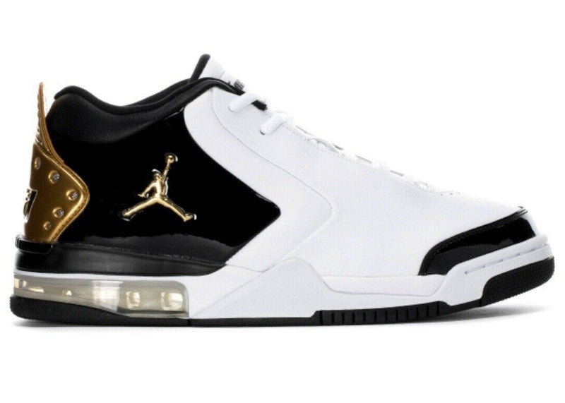 Jordan Big Fund Premium White Metallic Gold