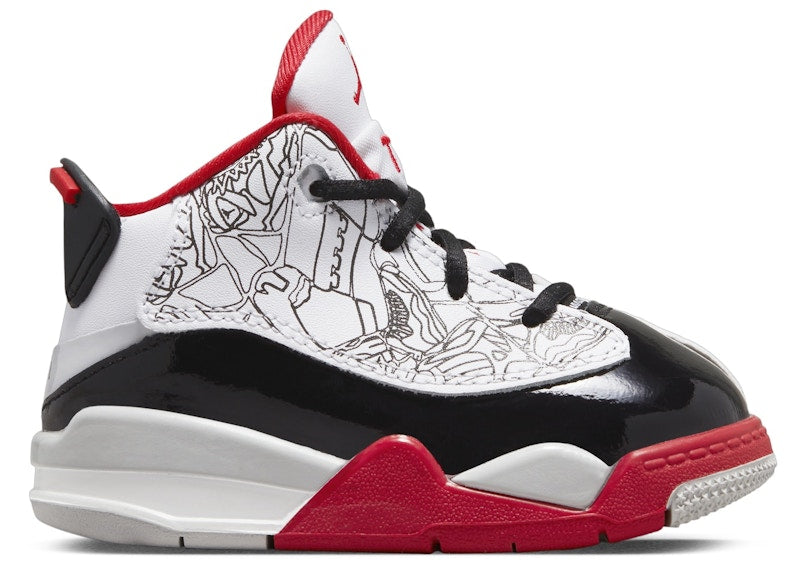 Jordan Dub Zero White Black Neutral Grey True Red (TD)