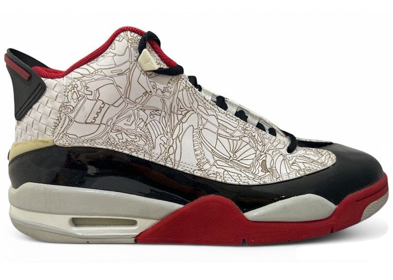 Jordan Dub-Zero White Black Varsity Red
