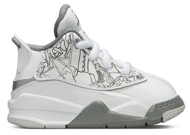 Jordan Dub Zero White Metallic Silver Neutral Grey Cool Grey (TD)