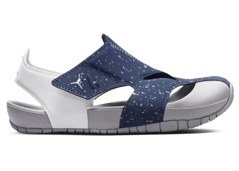 Jordan Flare Midnight Navy White Cement Grey (PS)
