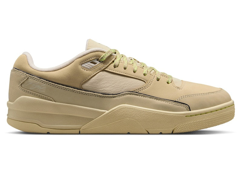 Jordan Flight Court Light Khaki Lemon Twist