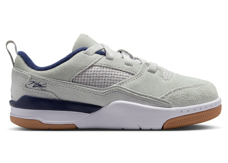 Jordan Flight Court Neutral Grey White Gum Light Brown Midnight Navy (PS)