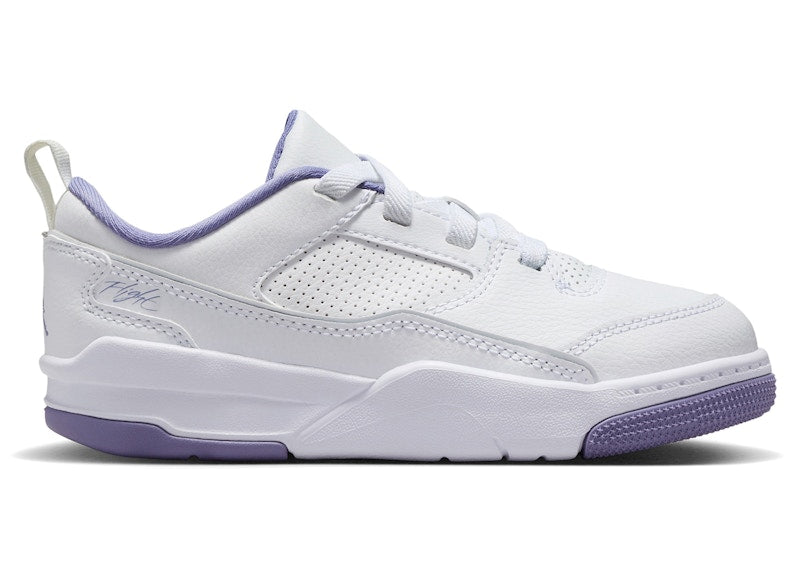Jordan Flight Court White Dusty Amethyst (PS)