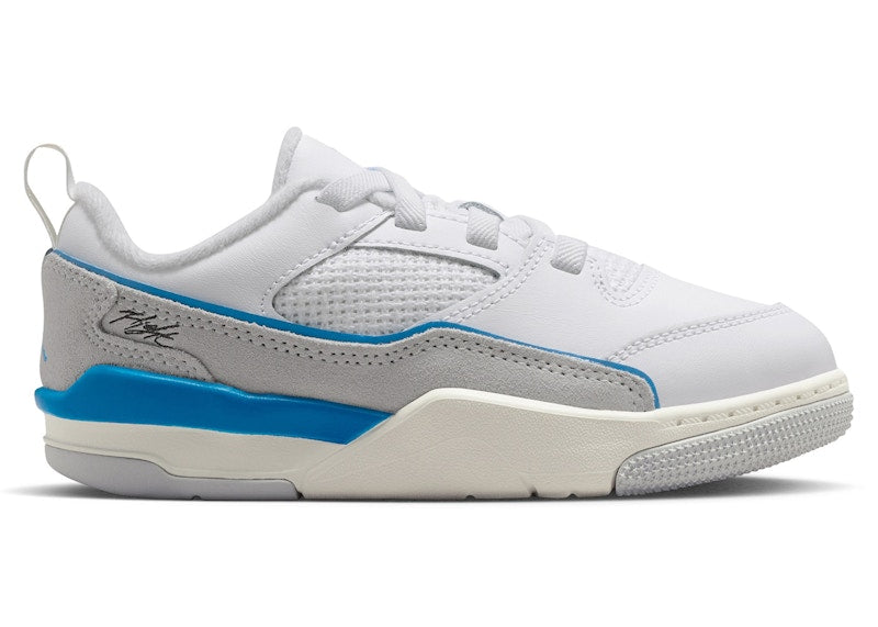 Jordan Flight Court White Photo Blue (PS)