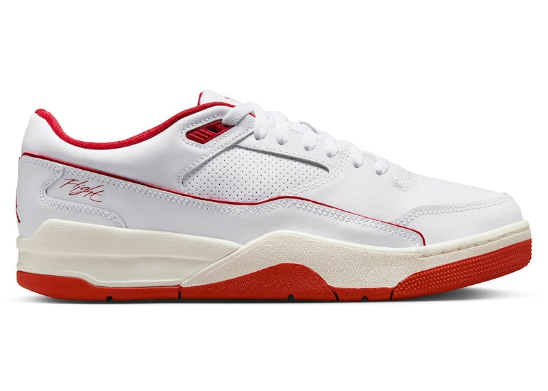 Jordan Flight Court White Sail Black Varsity Red