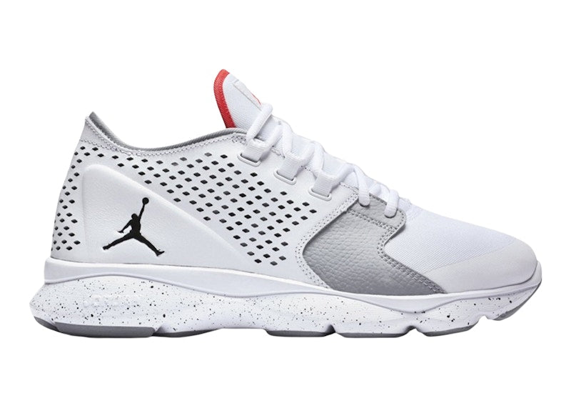 Jordan Flow White Black Wolf Grey Infrared 23