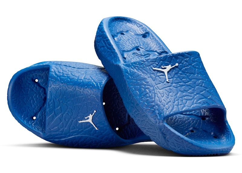 Jordan Franchise Shower Slides True Blue White