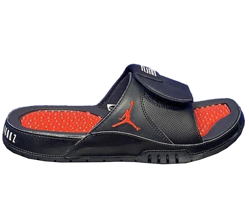 Jordan Hydro 11 Retro Slide Black/University Red