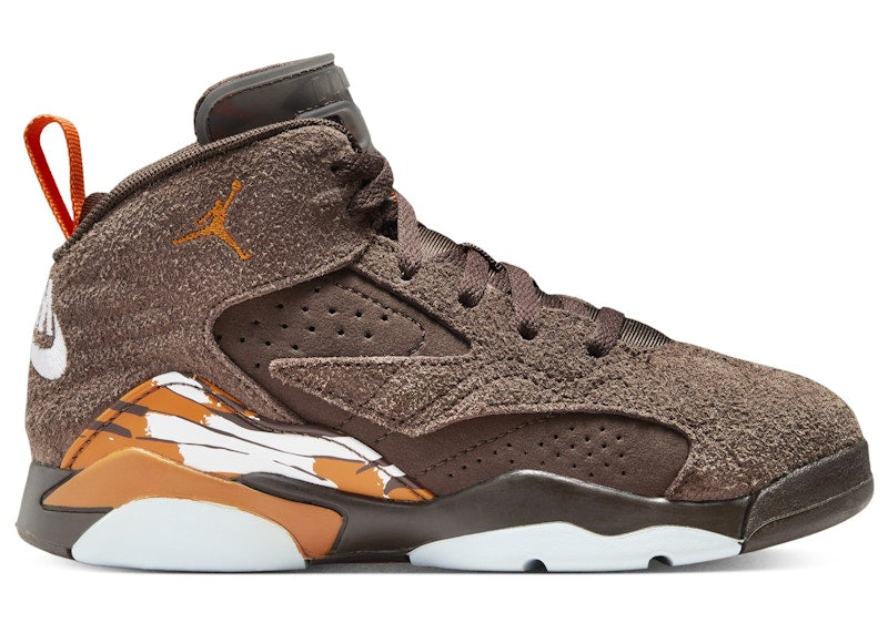 Jordan Jumpman MVP Track Brown White Magma Orange (PS)