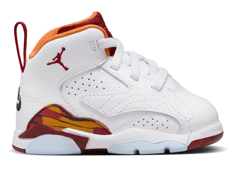 Jordan Jumpman MVP White Vivid Orange Black Cardinal Red (TD)