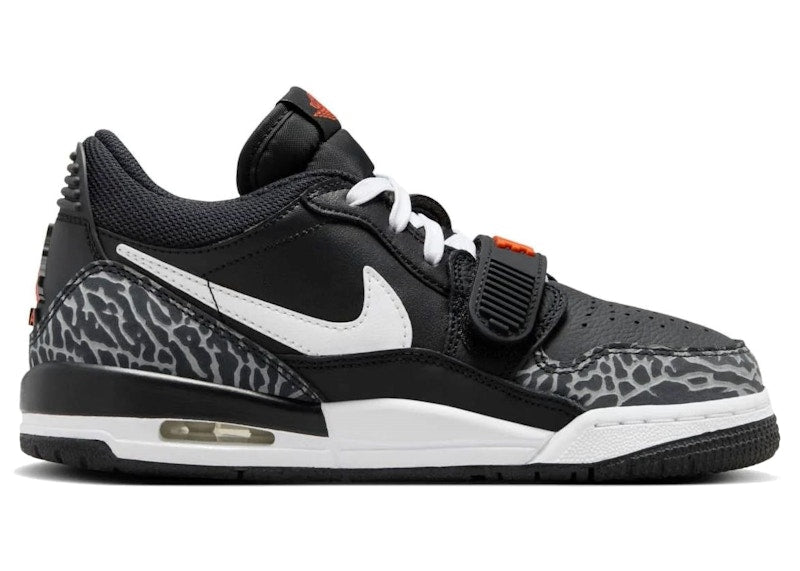 Jordan Legacy 312 Low Black White Safety Orange (GS)