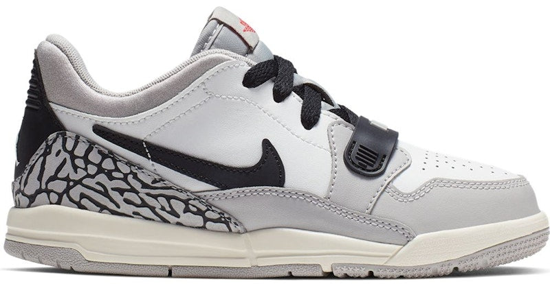 Jordan Legacy 312 Low Tech Grey Fire Red Black (PS)
