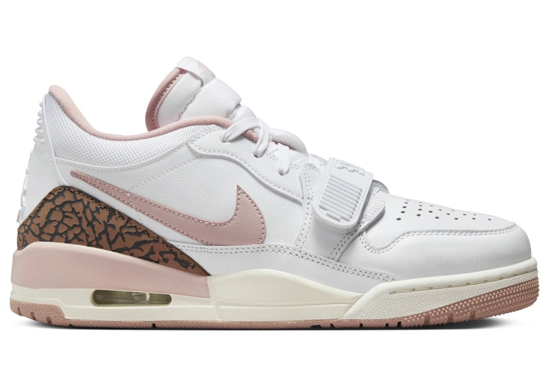 Jordan Legacy 312 Low White Archaeo Brown Sail Pink Oxford (Women's)