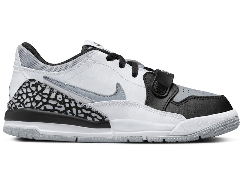 Jordan Legacy 312 Low White Black Wolf Grey (PS)