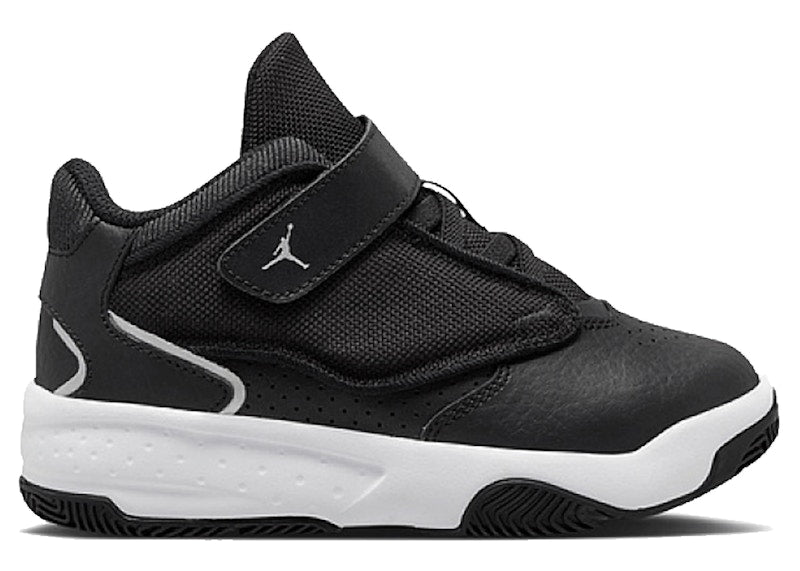 Jordan Max Aura 4 Black Metallic Silver (PS)
