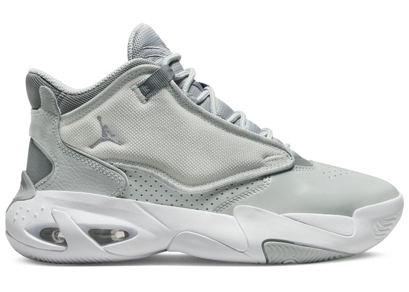 Jordan Max Aura 4 Cool Grey White Black Wolf Grey (GS)