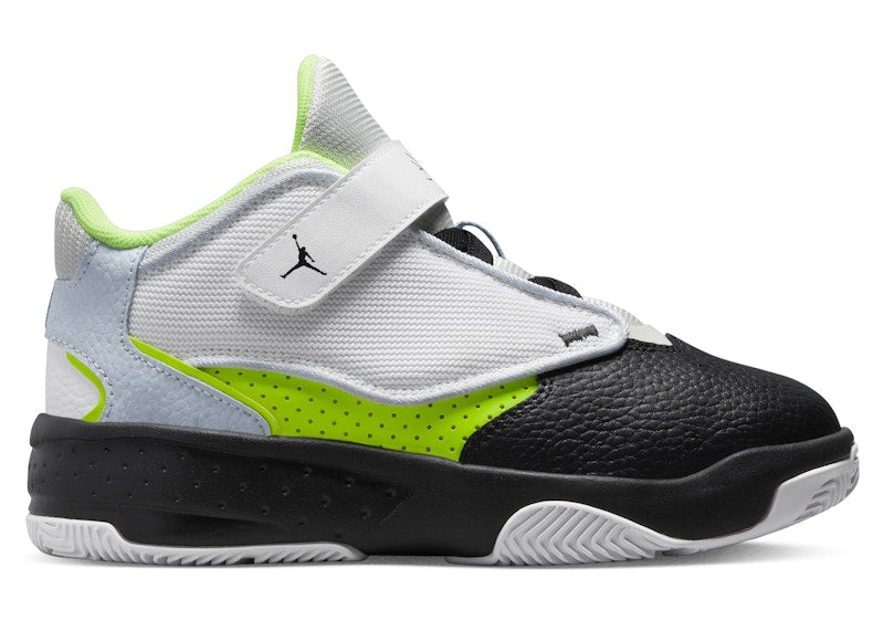 Jordan Max Aura 4 Platinum Tint Volt Blue Tint Black (PS)
