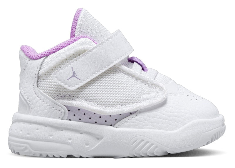 Jordan Max Aura 4 White Barely Grape Rush Fuchsia (TD)