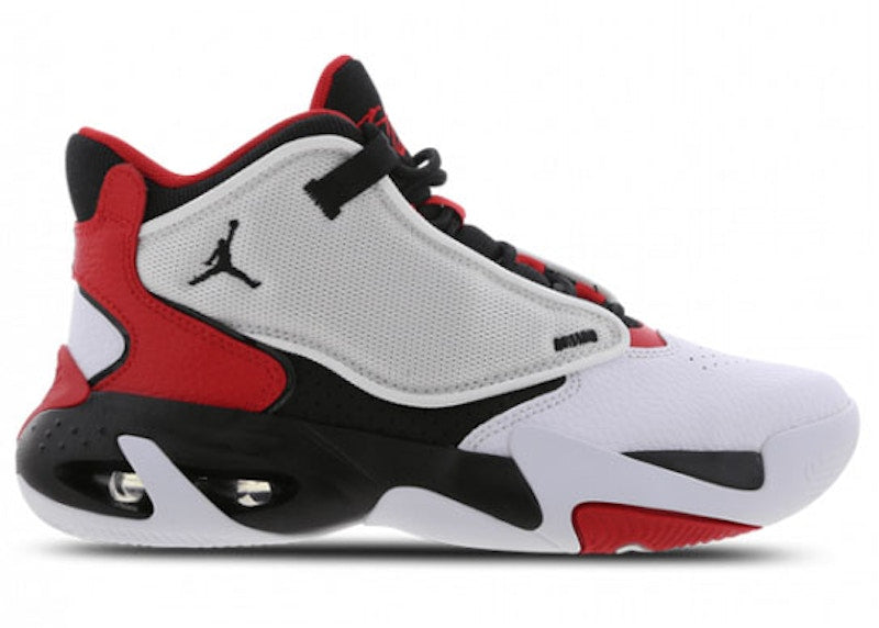 Jordan Max Aura 4 White Black University Red (GS)