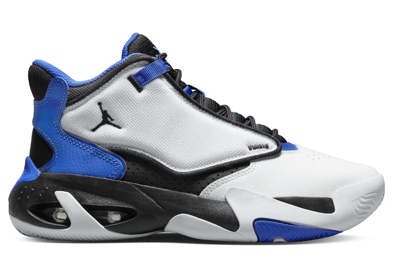 Jordan Max Aura 4 White Hyper Royal Black (GS)