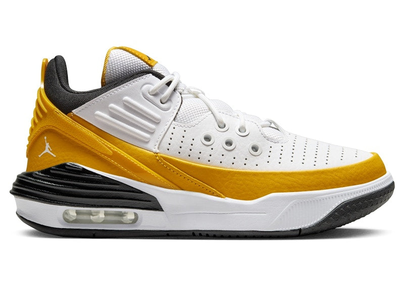 Jordan Max Aura 5 Yellow Ochre Black White (GS)