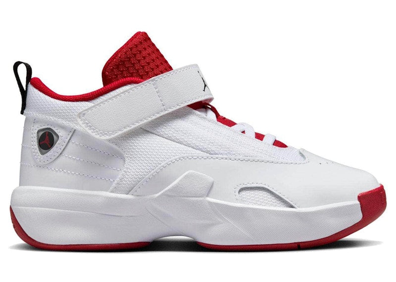 Jordan Max Aura 6 White Black Gym Red (PS)