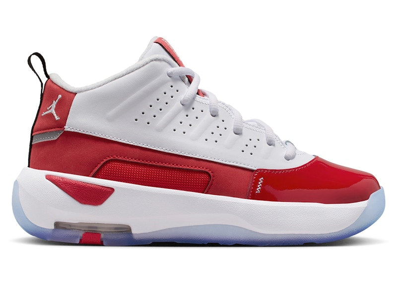 Jordan Max Aura 7 White Gym Red Black (GS)
