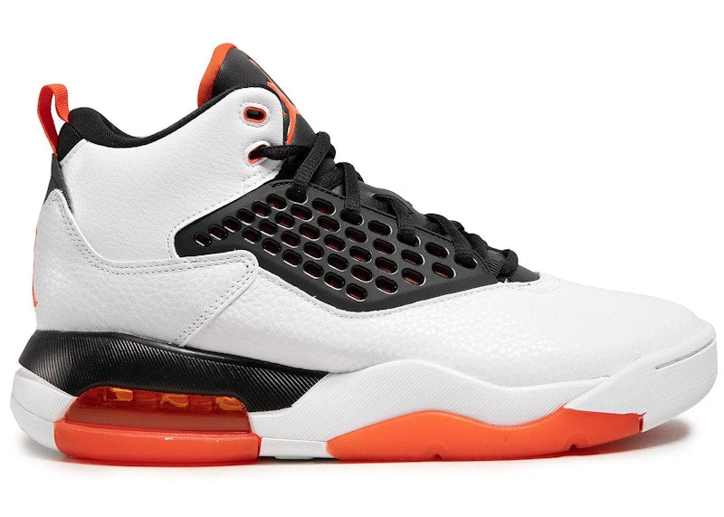 Jordan Maxin 200 White Black Team Orange