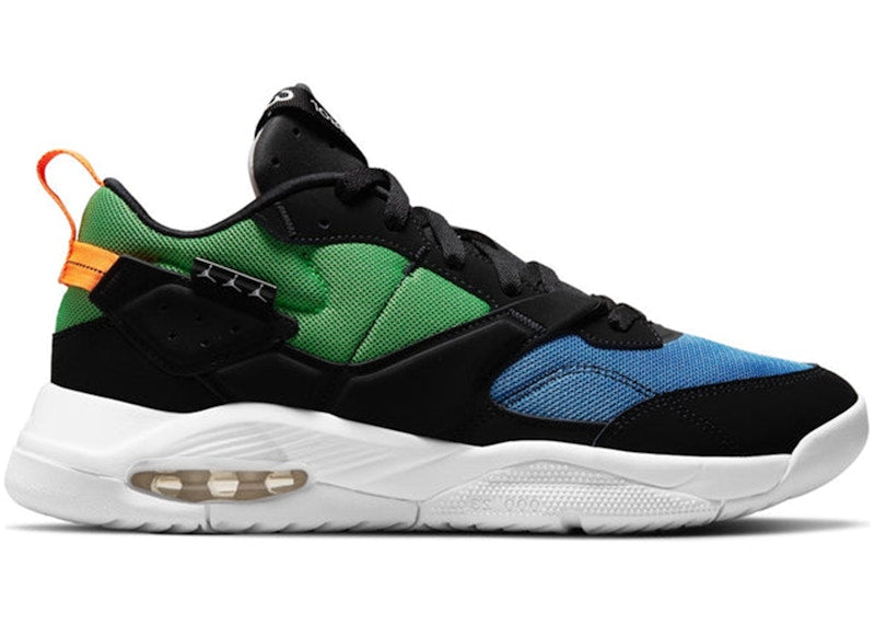 Jordan Air NFH Black Photo Blue Spark Green