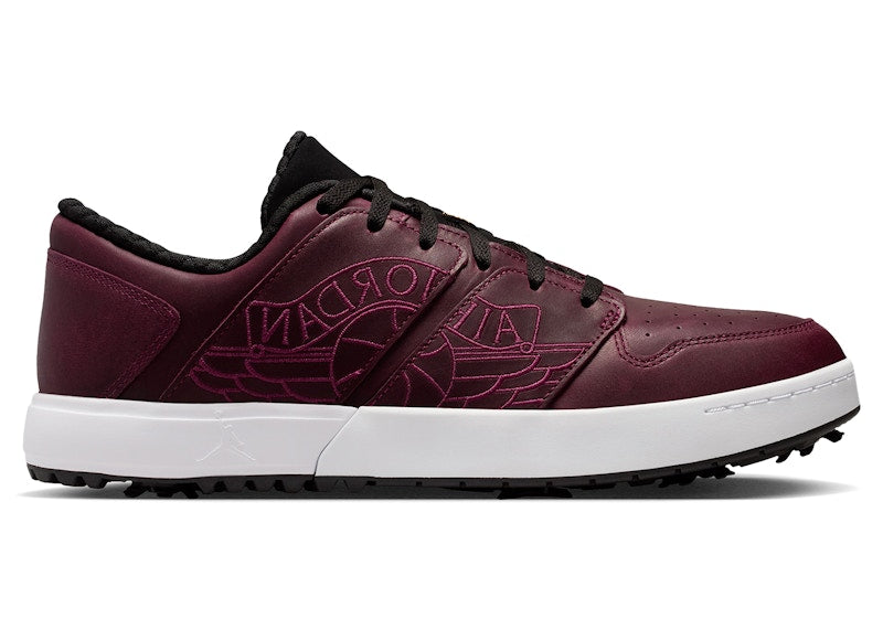 Jordan Nu Retro 1 Low Golf Bordeaux