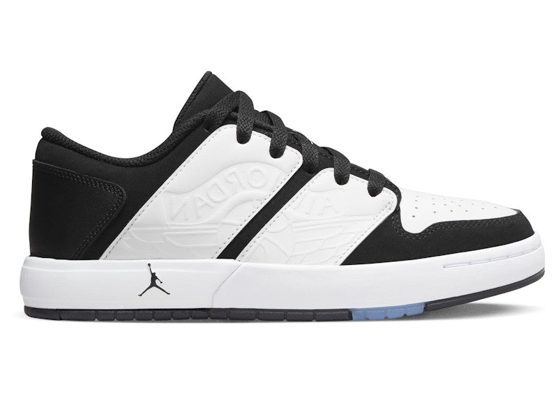 Jordan Nu Retro 1 Low White Black (GS)