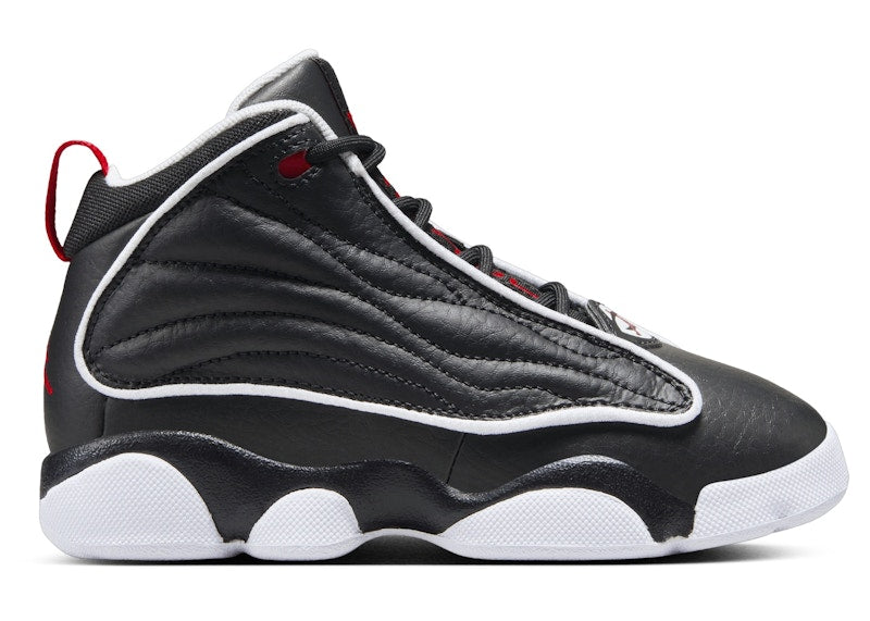 Jordan Pro Strong Black White University Red (PS)