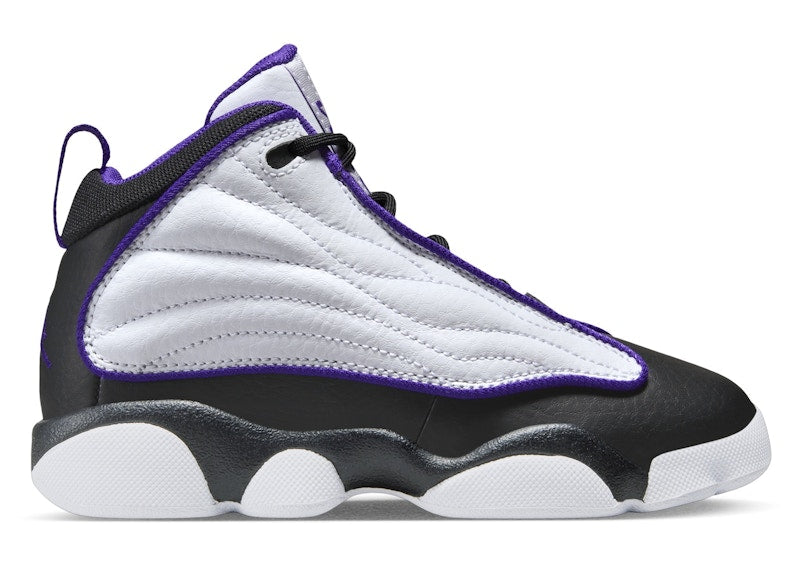 Jordan Pro Strong White Black Electro Purple (PS)