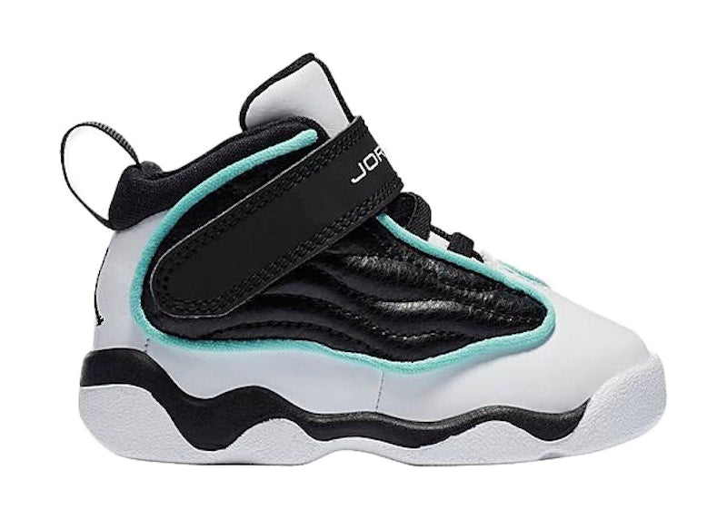 Jordan Pro Strong White Black Teal (TD)