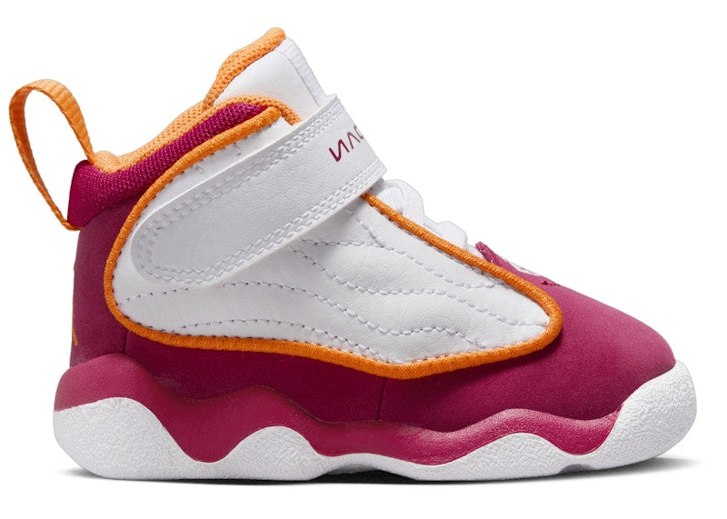 Jordan Pro Strong White Cardinal Red Vivid Orange (TD)