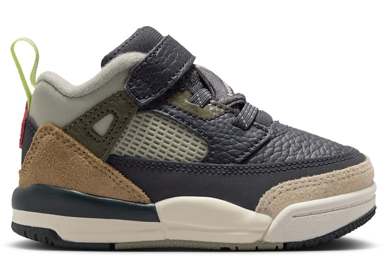 Jordan Spizike Low Anthracite Mango Cargo Khaki (TD)