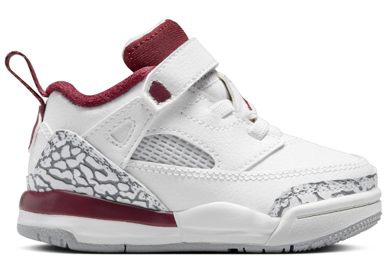 Jordan Spizike Low White Wolf Grey Anthracite Team Red (TD)