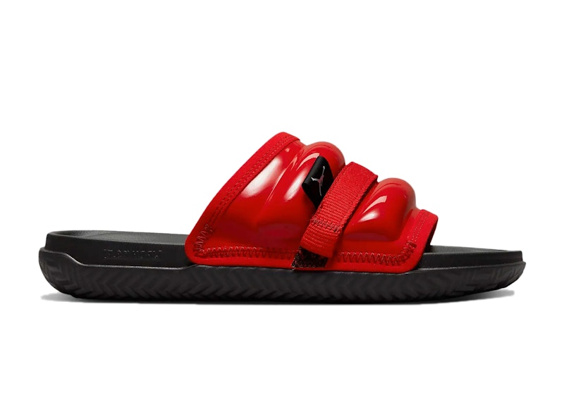 Jordan Super Play Slides Patent Red