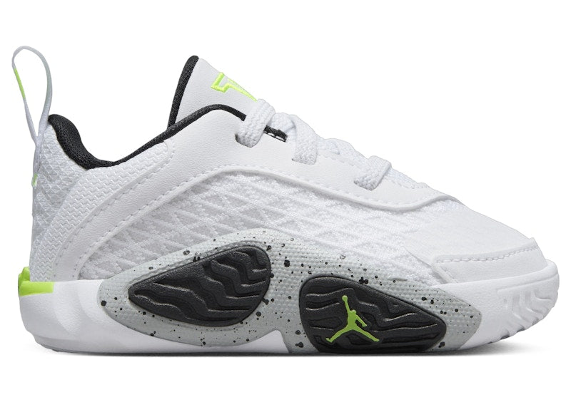 Jordan Tatum 2 White Black Wolf Grey Electric Green (TD)