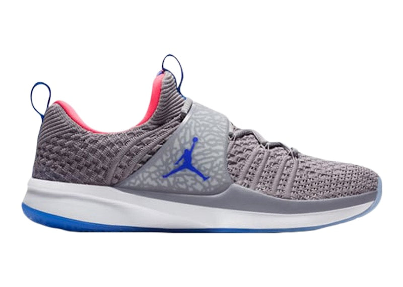 Jordan Trainer 2 Flyknit Grey Racer Blue