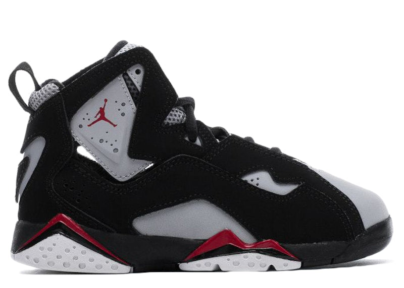 Jordan True Flight Black Varsity Red (PS)