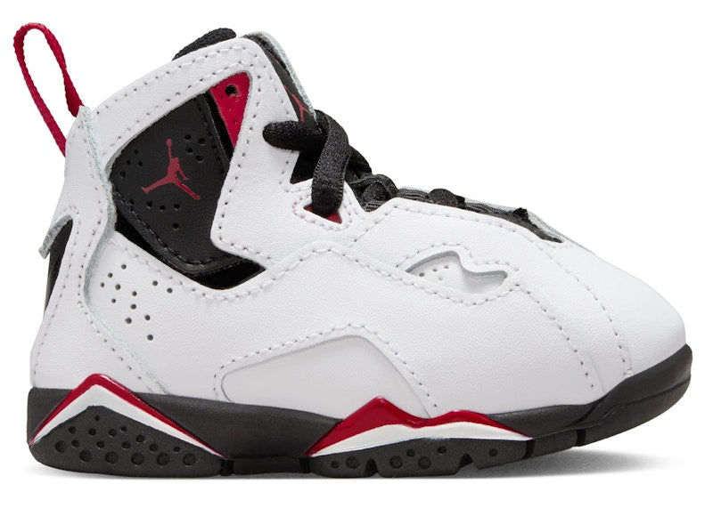 Jordan True Flight White Black Varsity Red (TD)