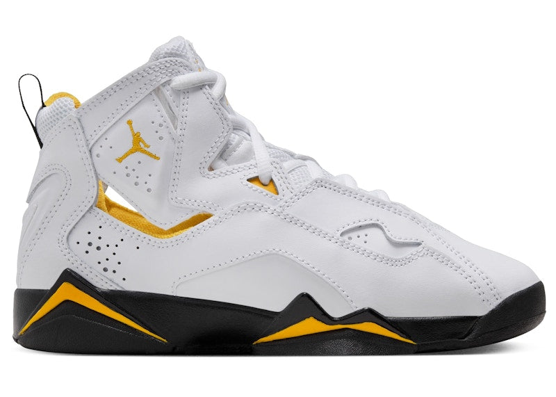 Jordan True Flight White Yellow Ochre Black (GS)